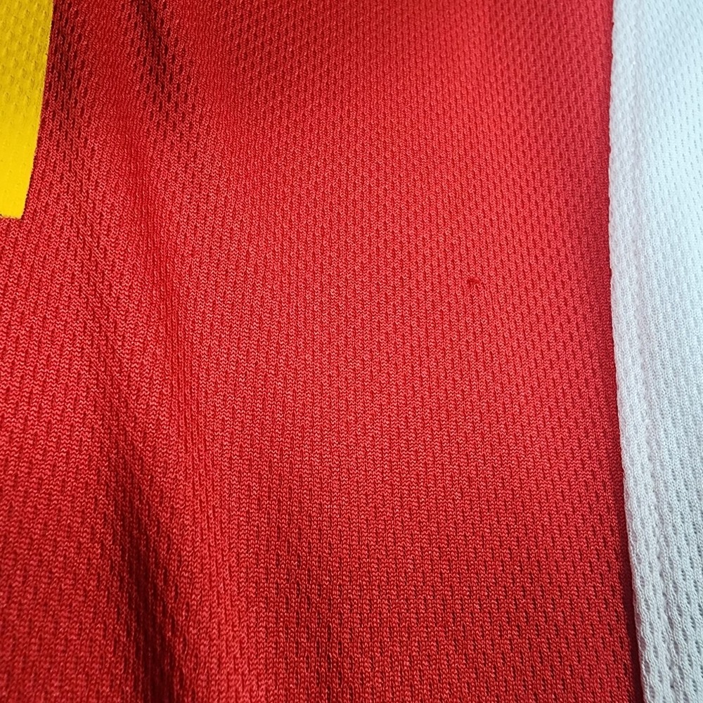 McDonalds Academy A4 Jersey Shirt Mens S Red V Neck Athletic Uniform - Picture 7 of 8